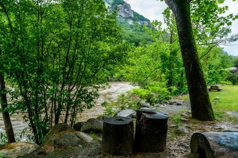 The Broad River Stock Photos