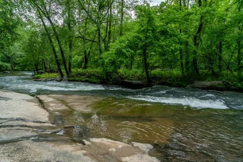 The Broad River Stock Photos