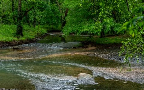 The Broad River Stock Photos