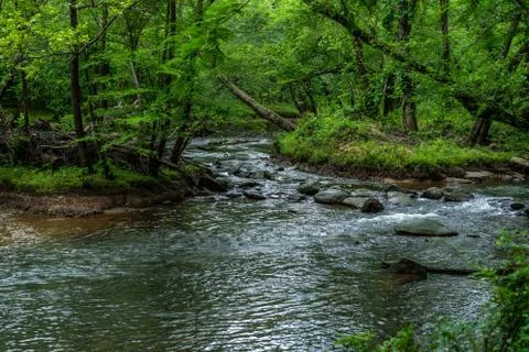 The Broad River Stock Photos