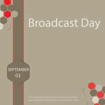 Broadcast Day Stock Illustration