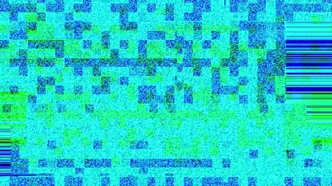 Broadcast Distortion Loop Horizontal Stock Footage 331085481