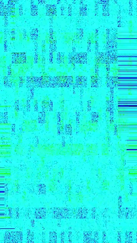 Broadcast Distortion Loop Portrait Video stock 331085125