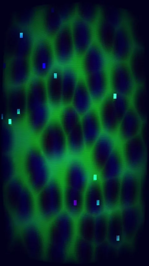 Broadcast error glitch Vertical 60s glitch texture background 4K Stock Footage 330077482