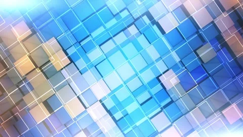 Broadcast Grid Blocks Background Stock Footage 348020035