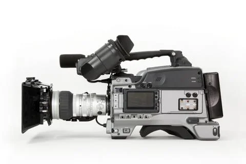 Broadcast HD Camcorder Stock Photos