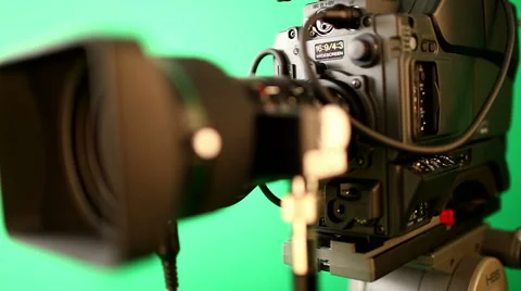 Broadcast HD Video Camera Stock Footage 911272