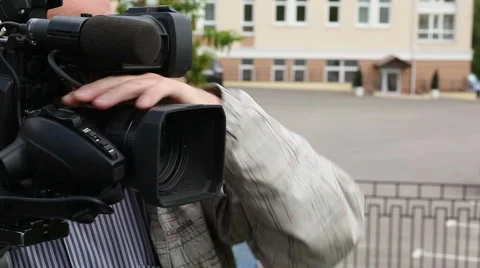 Broadcast HD Video Camera 스톡 동영상 5503729