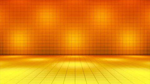 Broadcast Hi-Tech Alternate Blinking Illuminated Cubes Stage Floor,MultiColor,4K Stock Footage 331636851