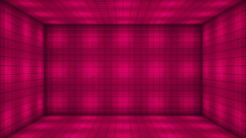 Broadcast Hi-Tech Blinking Illuminated Cubes Room Stage,Magenta,Event,3D,Loop,4K Stock Footage 234290644