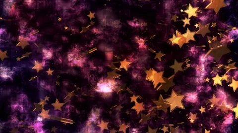 Broadcast Hi-Tech Stars Dance, Multi Color, Events, Loopable, 4K Stock Footage