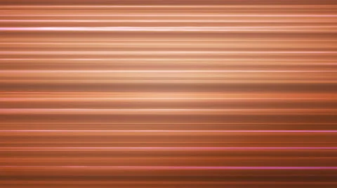 Broadcast Horizontal Hi-Tech Lines, Brown, Abstract, Loopable, 4K Stock Footage
