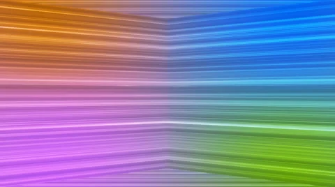 Broadcast Horizontal Hi-Tech Lines Dome, Multi Color, Abstract, Loopable, 4K Stock Footage 68781680