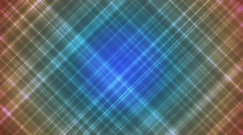 Broadcast Intersecting Hi-Tech Slant Lines, Multi Color, Abstract, Loopable, HD Stock Footage 49106484