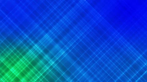 Broadcast Intersecting Hi-Tech Slant Lines, Blue Green, Abstract, Loopable, HD Video stock 54250193