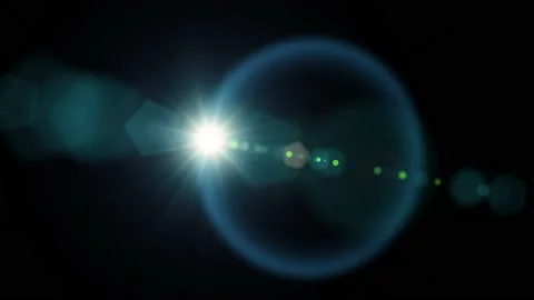 Broadcast logo opening light effects Stock Footage 148324083