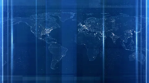 Broadcast News Background Stock Footage 152548415