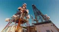 Broadcast tower, communication antenna sunset timelapse ultra wide angle 4k or 4k+ Resolution