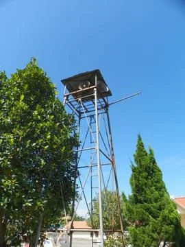 Broadcast tower Stock Photos