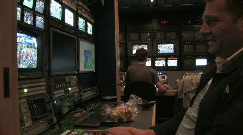 Broadcast truck Video stock 532292