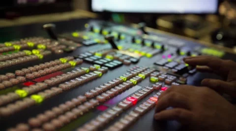 Broadcast Tv Studio Production - Vision Switcher Studio Director Vidéo 57470283