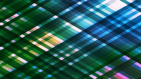 Broadcast Twinkling Diamond Hi-Tech Strips, Multi Color, Abstract, Loopable, 4K Stock Footage 67820840