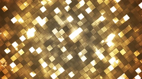 Broadcast Twinkling Fire Light Diamonds, Golden Brown, Abstract, Loopable, 4K Stock Footage 61917177