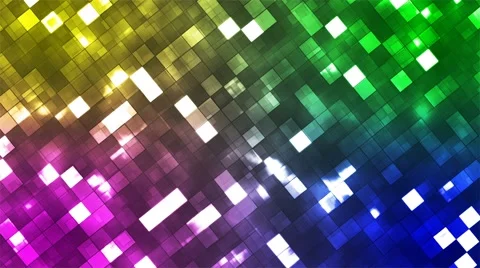 Broadcast Twinkling Fire Light Diamonds, Multi Color, Abstract, Loopable, 4K Stock Footage 62485189