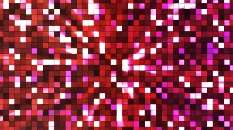 Broadcast Twinkling Hi-Tech , Red, Abstract, Loopable, 4K Stock Footage
