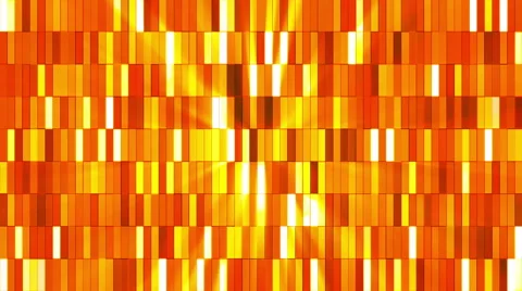 Broadcast Twinkling Hi-Tech Small Bars, Golden Orange, Abstract, Loopable, HD Stock Footage 55880260