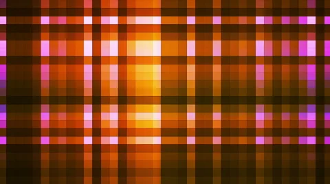 Broadcast Twinkling Hi-Tech Strips, Orange Magenta, Abstract, Loopable, HD Stock Footage 49148449