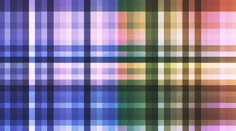 Broadcast Twinkling Hi-Tech Strips, Multi Color, Abstract, Loopable, HD Stock Footage 49221408