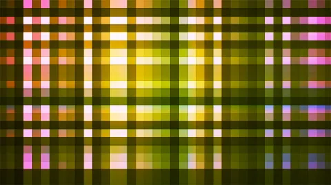 Broadcast Twinkling Hi-Tech Strips, Green Orange, Abstract, Loopable, 4K Stock Footage 66657948