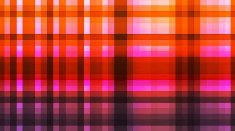 Broadcast Twinkling Hi-Tech Strips, Multi Color, Abstract, Loopable, 4K Stock Footage
