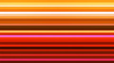 Broadcast Twinkling Horizontal Hi-Tech Bars, Multi Color, Abstract, Loopable, 4K Stock Footage