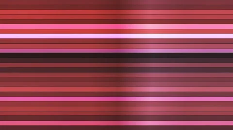 Broadcast Twinkling Horizontal Hi-Tech Bars, Pink, Abstract, Loopable, 4K Stock Footage