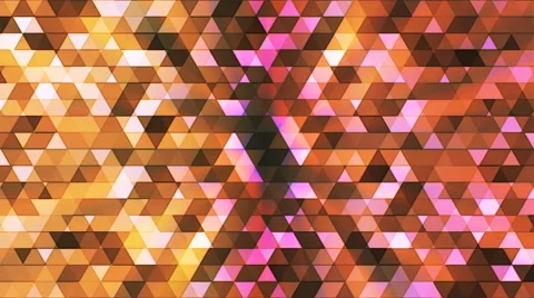 Broadcast Twinkling Polygon Hi-Tech Triangles, Multi Color, Abstract, Loop, 4K Stock Footage 67827983