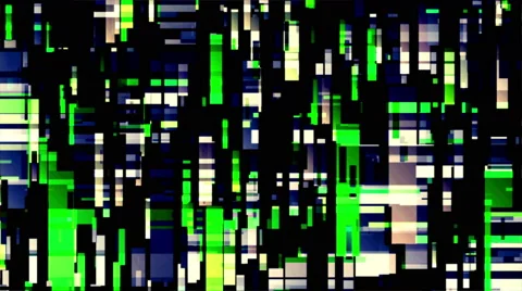 Broadcast Twinkling Rectangles Hi-Tech Blocks Loop Background Stock Footage 65285216