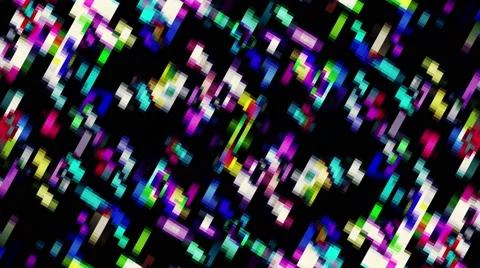 Broadcast Twinkling Squared Abstract Animation Stock Footage 64946715