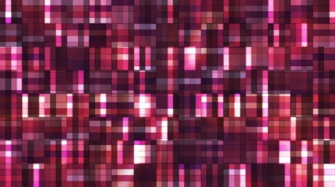 Broadcast Twinkling Squared Hi-Tech Blocks, Multi Color, Abstract, Loopable, HD Stock Footage 55646891