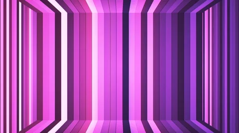 Broadcast Twinkling Vertical Hi-Tech Bars Room, Pink, Abstract, Loopable, 4K Stock Footage