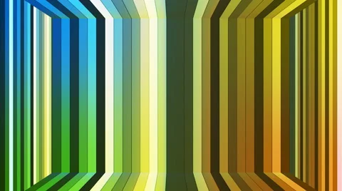 Broadcast Twinkling Vertical Hi-Tech Bars Room, Multi Color, Abstract, Loop, 4K Stock Footage 67851832