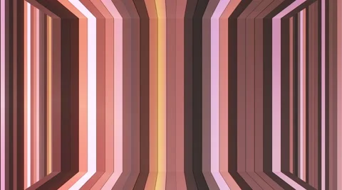 Broadcast Twinkling Vertical Hi-Tech Bars Room, Brown, Abstract, Loopable, 4K Stock Footage