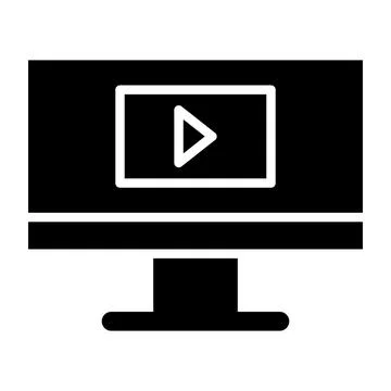 Broadcast Vector Icon Design Illustration Stock Illustration
