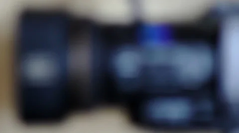 Broadcast Video Camera Stock Footage 37328093