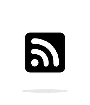 Broadcasting icon on white background. Stock-Illustration