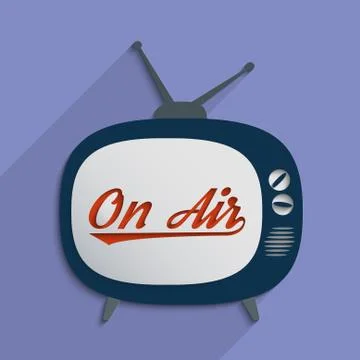 Broadcasting Stock Illustration