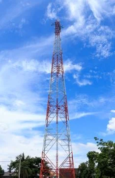 Broadcasting towe Stock Photos