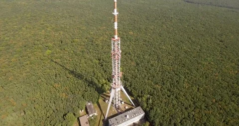Broadcasting Tower. Video stock 96100229