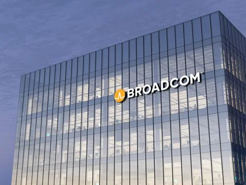 Broadcom Stockillustratie